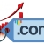 Subidas de precio para los dominios .com